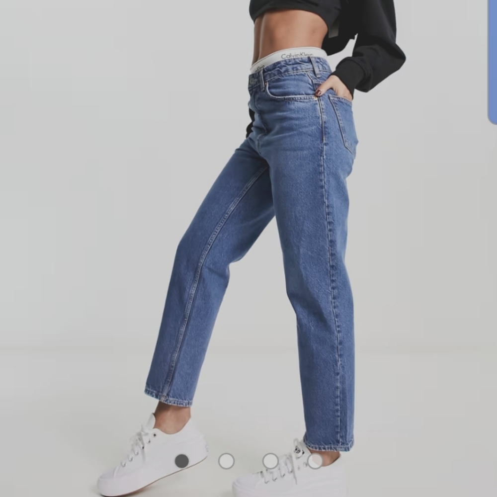 MNG New Mom Jeans Blue